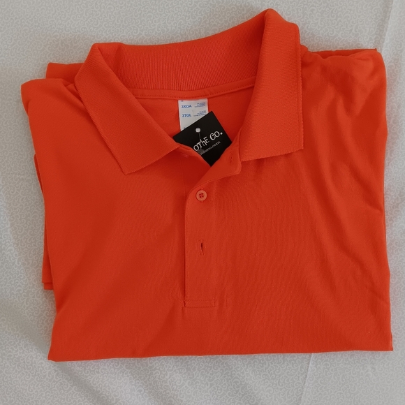 3XTG bright orange polo NWT - Picture 5 of 8